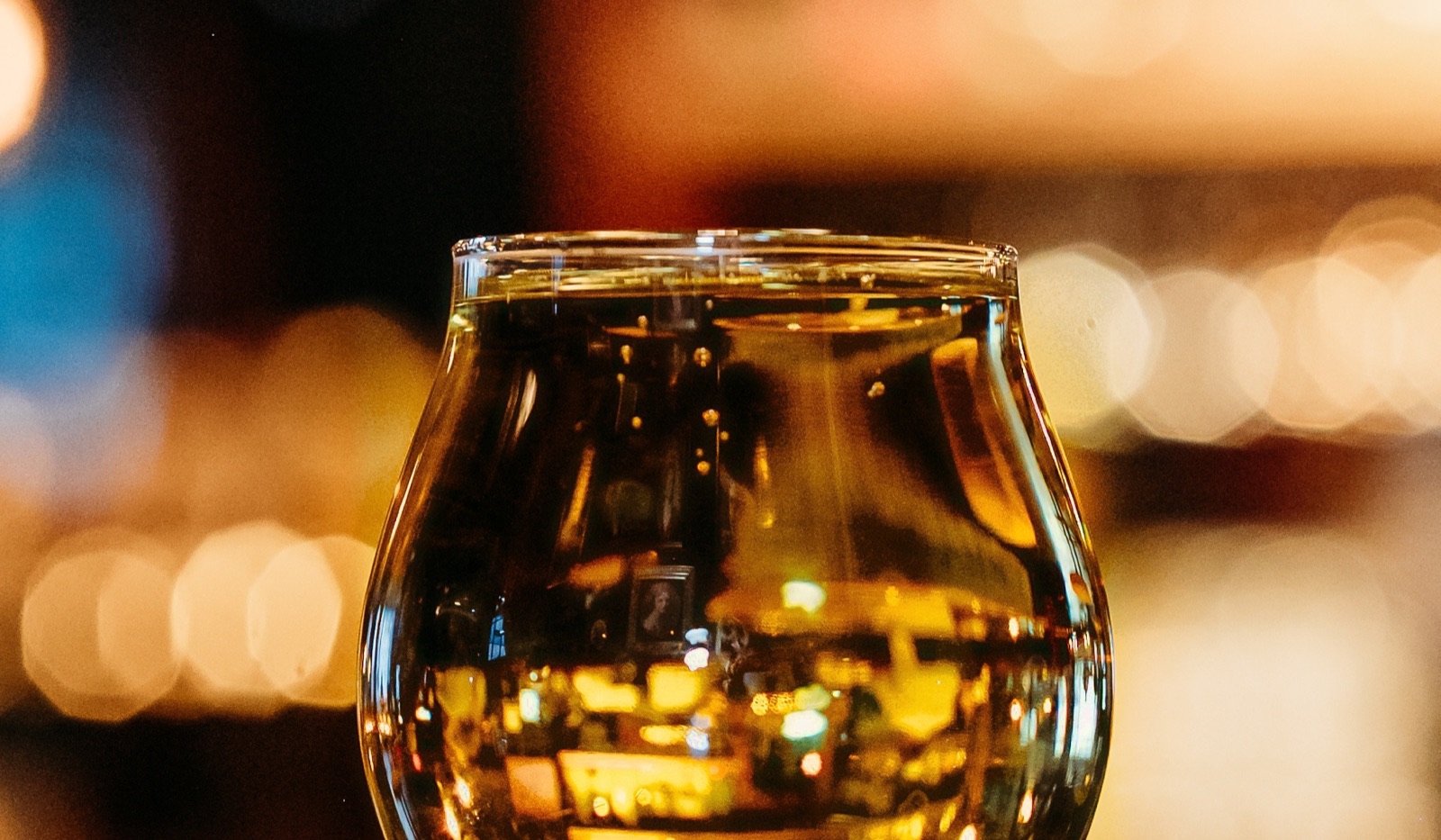 A glass of Spiced Mike